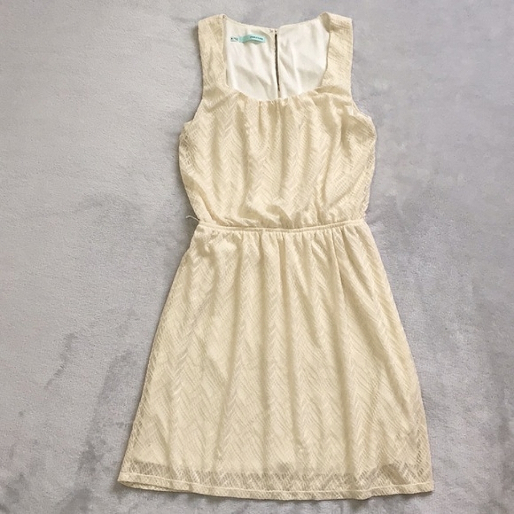 Maurices Nude Crochet Dress
